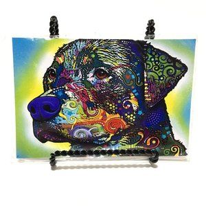 NEW Dean Russo Pop Art Lab Dog Magnet